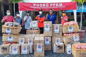 Giat PPKM Kabupaten Kepulauan Seribu, BNPB Bagi 80.000 Masker