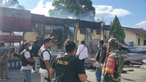 Gawat! Begini Kronologi Pembakaran Polsek Nimboran Papua Versi Polisi