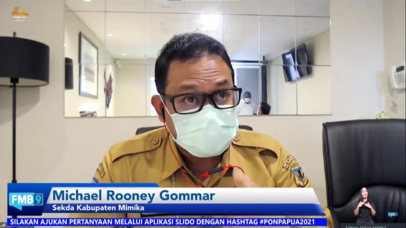 Sekda Michael Rooney Beberkan Persiapan Kabupaten Mimika Jelang Pergelaran PON XX Papua