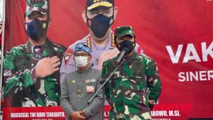 Pulihkan Indonesia dari Pandemi C19, Panglima TNI: Perlu Sinergitas TNI-Polri