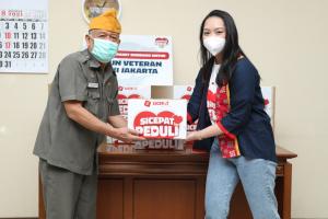 Peduli ! SiCepat Salurkan 500 Paket Sembako untuk Para Veteran di HUT RI ke-76