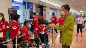 Sambut Kloter 4, KBRI Tokyo Tegaskan Siap Kawal Kontingen Indonesia untuk Paralimpiade Tokyo