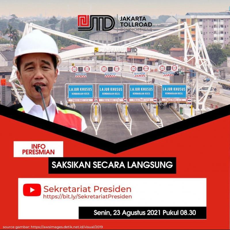 BREAKING NEWS! Hari, Presiden Jokowi Akan Resmikan Jalan Tol Kelapa Gading-Pulo Gebang