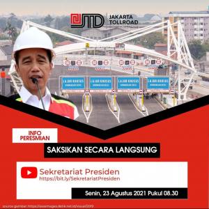 BREAKING NEWS! Hari, Presiden Jokowi Akan Resmikan Jalan Tol Kelapa Gading-Pulo Gebang