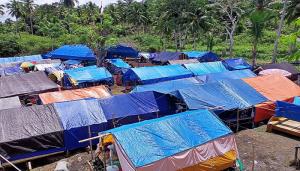 Pengungsi Gempabumi M 5.4 Kota Jayapura Bertambah Jadi 2.136 Jiwa