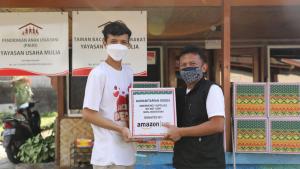 SiCepat Gandeng Amazon & AWS Indonesia Kirimkan Paket Sembako Bantu Warga Terdampak Pandemi Covid-19