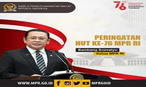 HUT MPR, Bambang Soesatyo: MPR Dekat dan Selalu di Tengah Rakyat