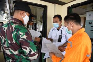 Komitmen Kolinlamil TNI AL Pastikan Kawasan Pelabuhan Bebas Covid 19