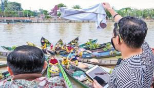 Menparekraf Sandiaga Uno Dorong Pengembangan Wisata Sungai Martapura di Banjarmasin