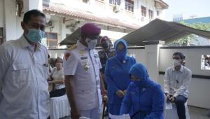 Jelang HUT TNI Angkatan Laut ke76, Korps Bersama RS Dharmais Gelar Vaksinasi untuk Mayarakat