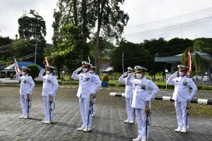 Lantamal IX Laksanakan Upacara dan Syukuran Peringatan HUT ke-76 TNI AL