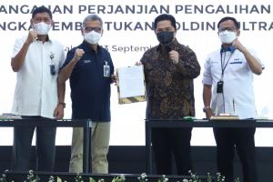 Milestone Dunia UMKM Indonesia, BRI Resmi Jadi Induk Holding UMi Beranggotakan PNM & Pegadaian