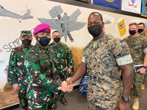 Taifib Marinir Berlatih di California, Ditinjau Asops Kasal dan Dankormar