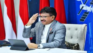 Bahas Keamanan Digital, Menteri Johnny Ajak Kolaborasi Multipihak Lindungi Warganet
