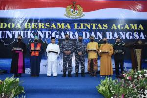 Hadapi Pandemi Covid-19, TNI AL Gelar Doa Lintas Agama untuk Bangsa dan Negara