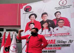 Resmikan Kantor DPD TMP Jawa Barat, Ono Surono: Mari Bergerak Menuju Partai Pelopor 