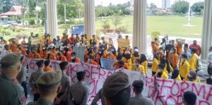 Demo Sambut Ketua KPK di Jambi, Mahasiswa: KPK Sudah Berubah Jadi Komisi Perlindungan Korupsi