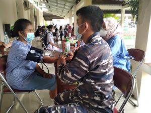 Upaya Selamatkan Bangsa, TNI AL Vaksin Generasi Muda dan Sosialisasi Penerimaan Prajurit