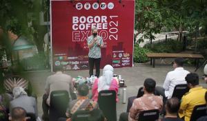 Buka Bogor Coffee Expo 2021, Wakil Wali Kota: Ekonomi Bogor Bangkit Bersama Kopi