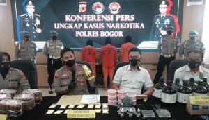 Narkotika Beromset Rp23,8 M Diungkap Satuan Narkoba Polres Bogor
