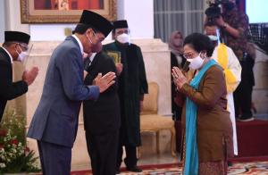 Presiden Jokowi Lantik Megawati Jadi Ketua Dewan Pengarah BRIN