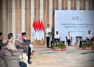 Presiden Jokowi Tekankan Profesionalisme kepada Para Direktur Utama BUMN