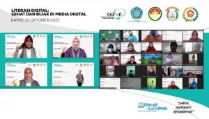 Obras Kain PKK Bersama Oase KIM Ajak Masyarakat Melek Literasi Digital