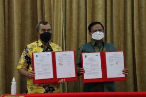 Tingkatkan Kesejahteraan Masyarakat, PNM dan Pemprov Riau Tandatangani MoU