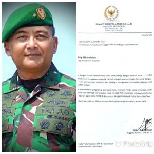 Kadispenad : Hillary Brigitta Lasut telah Batalkan Permohonan Penugasan Anggota TNI AD Sebagai Ajudan Pribadi