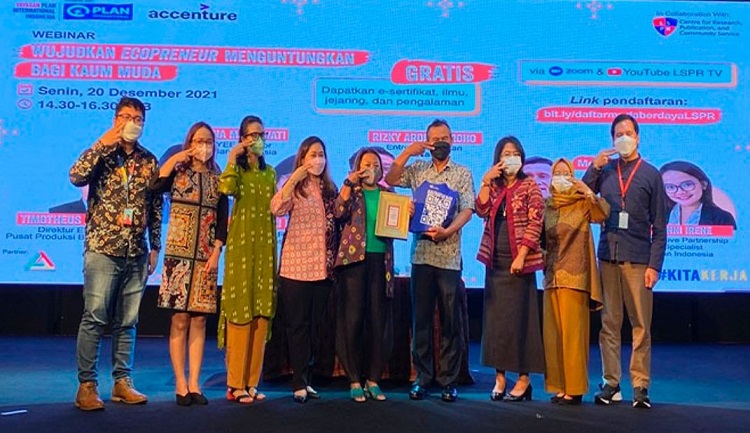 LSPR Gandeng Plan Indonesia Kembangkan Ecopreneurship Bagi Kaum Muda