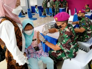 Serbuan Vaksin Covid 19 untuk Anak-Anak oleh Marinir Dimulai