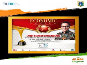 Dirut PT JIEP Raih Penghargaan `The Best Indonesia Leaders II 2021`