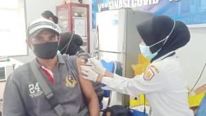 Sambut Tahun Baru 2022, Posko Covid-19 Lantamal IX Siap Tuntaskam Vaksinasi Wilayah Maluku