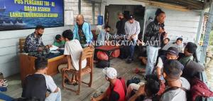 TNI AL Gagalkan Penyelundupan Pekerja Migran Ilegal di Sungai Asahan