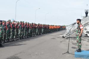 Ratusan Siswa Kodiklat TNI AL Lattek Wira Jala Yudha