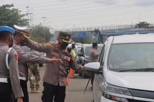 Kapolresta Bogor Kota Perketat Arus Kendaraan Masuk ke Kota Bogor