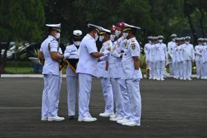 Kasal Pimpin Sertijab Para Petinggi TNI AL