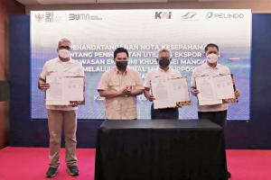 Mou dengan Pelindo dan PTPN III, KAI Dukung Konektivitas Jalur KA