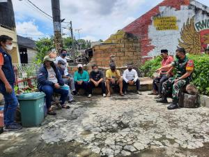 Komsos, Danramil Kebayoran Baru Wawasan Kebangsaan Di Kampung Pancasila