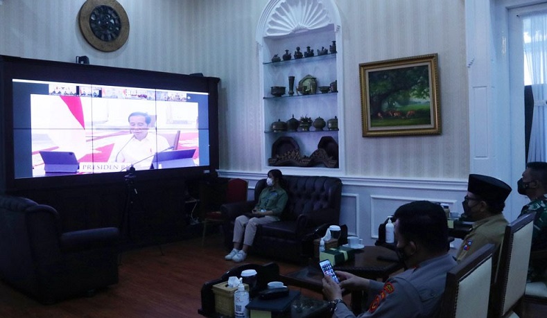 Hadapi Omicron, Presiden Perintahkan Kepala Daerah Percepat Vaksinasi dan Jalankan Prokes