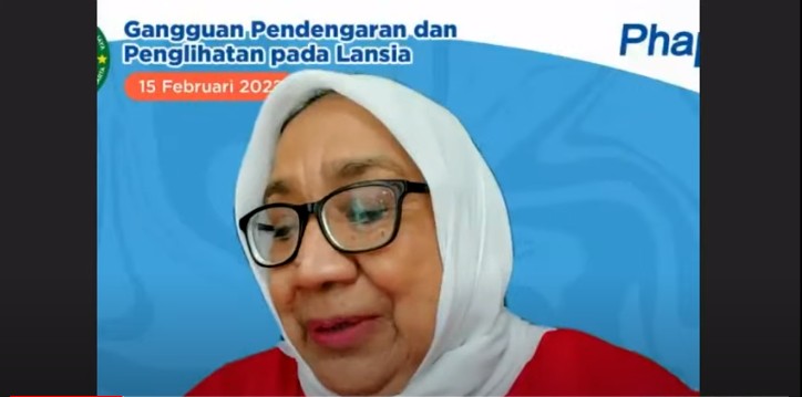 PWJ DKI Jakarta Gelar Webinar Ilmiah Bahas Gangguan Pendengaran dan Penglihatan pada Lansia