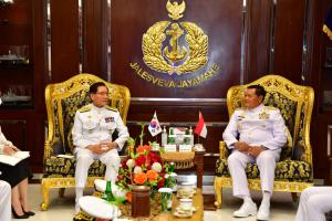 Pererat Hubungan Bilateral, Kasal Terima Kunjungan Chief of Naval Operation Republic of Korea Navy