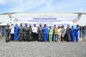 Luncurkan INAP, TNI AL Bangun Klaster Ekonomi Kampung Bahari Nusantara