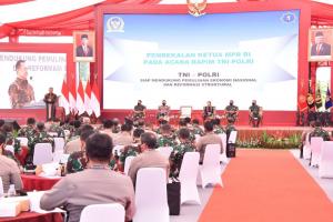 Kasal Mewakili Panglima TNI Pimpin Rapim TNI Polri 2022