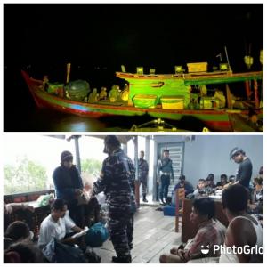 TNI AL Tangkap Kapal Selundupkan Puluhan Calon PMI Ilegal di TBA