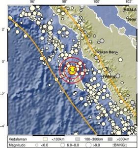 Gempa M5,3 Guncang Nias Selatan
