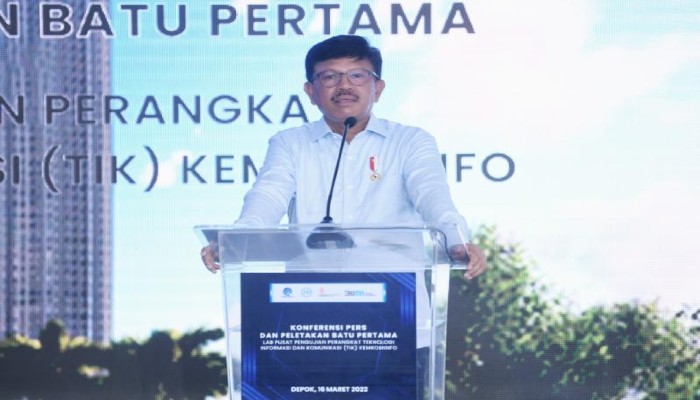 Percepat Integrasi Transformasi Digital Global, Menteri Johnny Dorong Terapkan TKDN