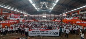 20 Organ Relawan Madep Mantep 2024, Deklarasi Satu Komando Bersama Jokowi