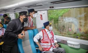 Menhub dan Wali Kota Bogor Uji Coba Kereta Api Lintas Bogor-Sukabumi, Beroperasi Pekan Depan