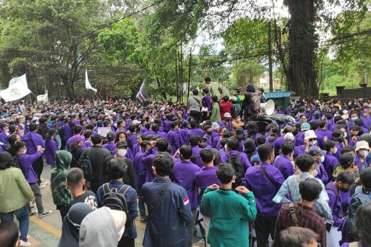 Jelang Jakarta 11 April, Mahasiswa di Daerah Mulai Demo Tolak 3 Periode